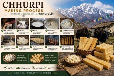 Chhurpi Making Process
